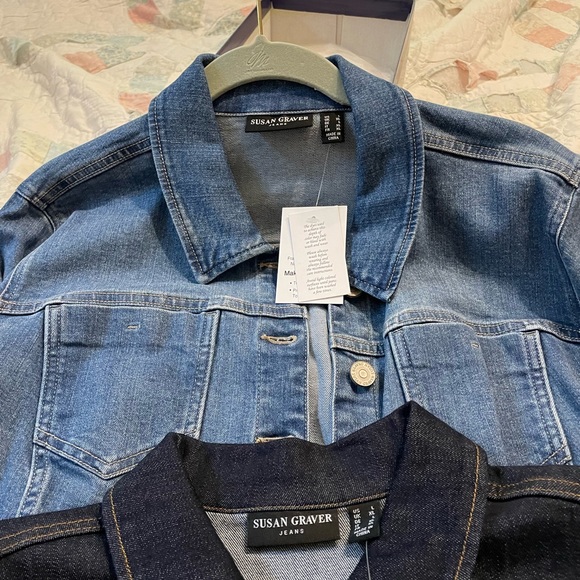 New with tags fringed Jean jackets - Picture 4 of 7